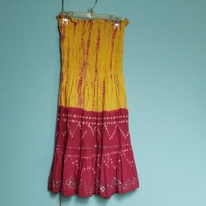 Moda International Strapless Summer Dress